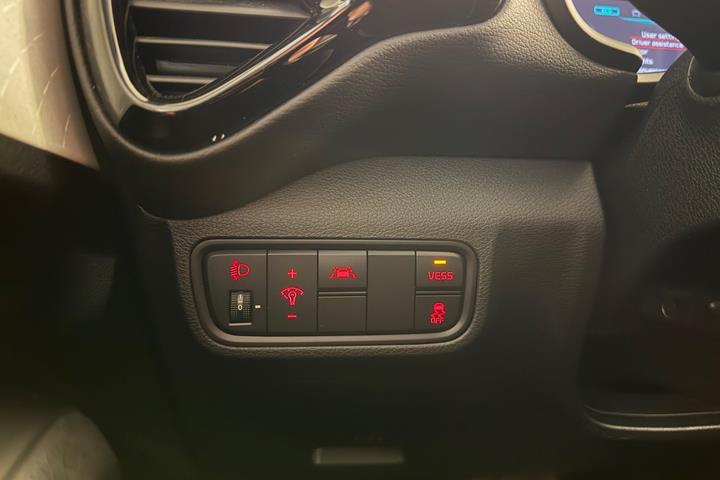 Grå Kia e-Soul fra 2021