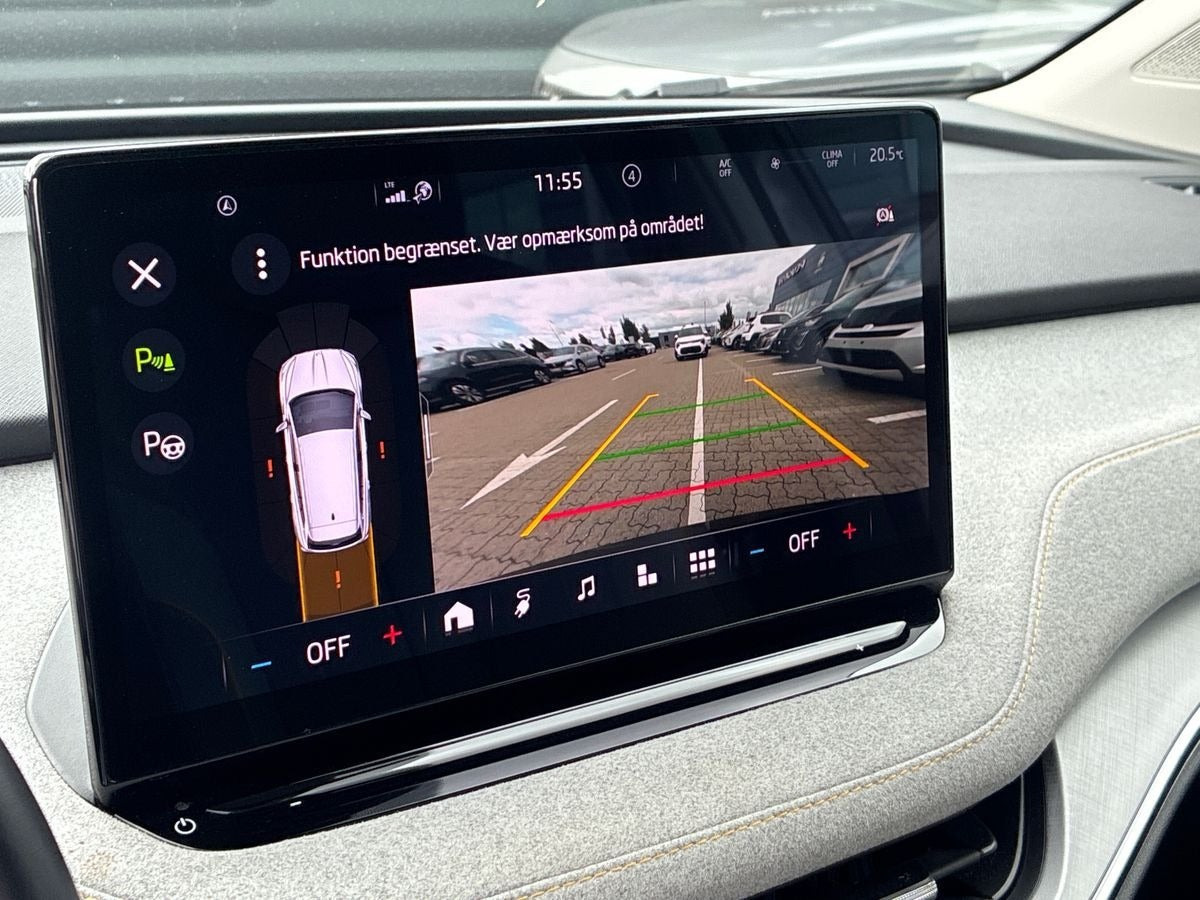 Sort Skoda Enyaq fra 2022