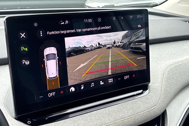 Sort Skoda Enyaq fra 2022