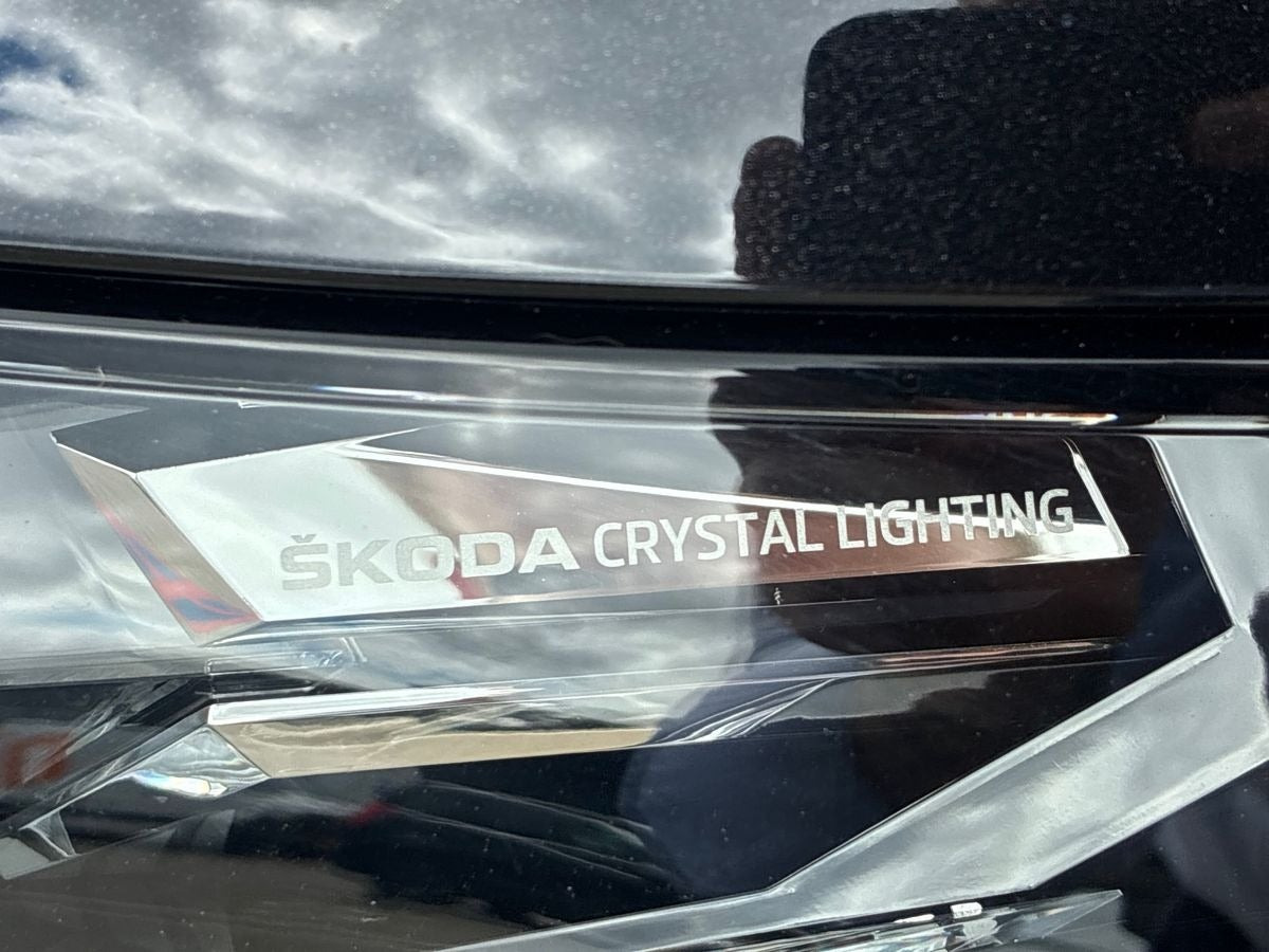 Sort Skoda Enyaq fra 2022