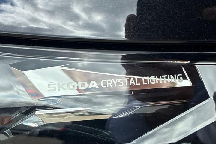 Sort Skoda Enyaq fra 2022