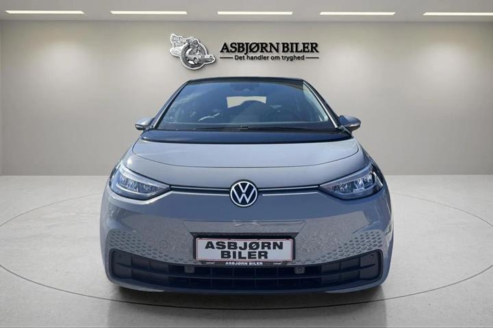 Grå VW ID.3 fra 2023