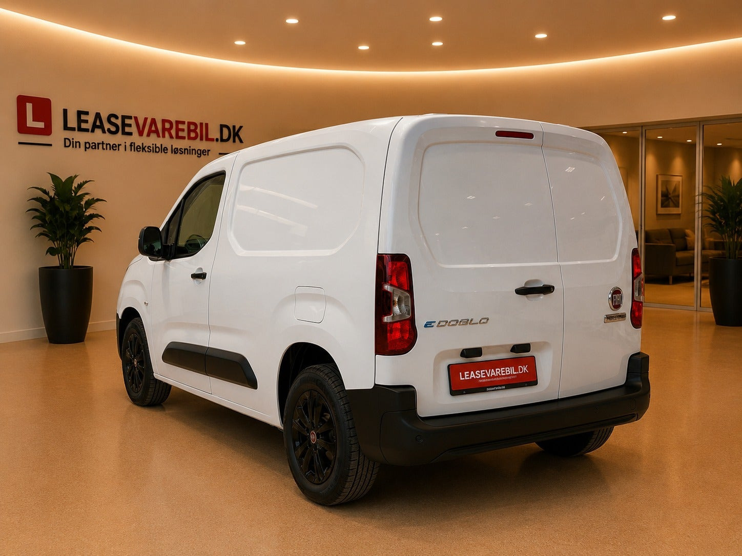 Hvid Fiat Doblò E fra 2023
