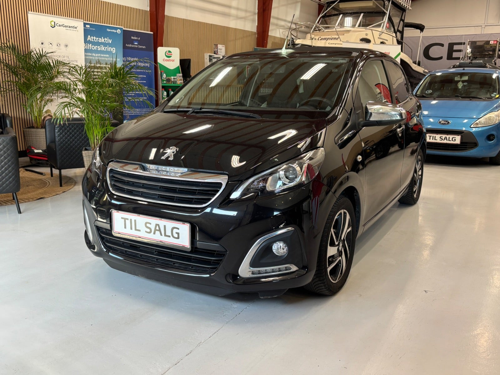 Sort Peugeot 108 fra 2017