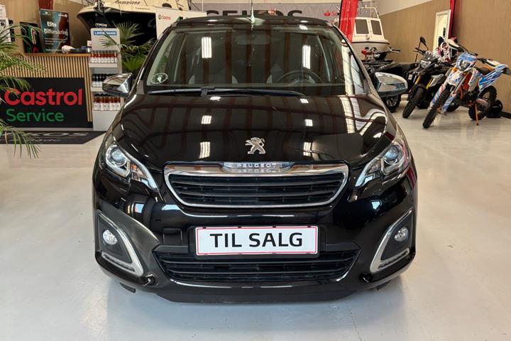 Sort Peugeot 108 fra 2017