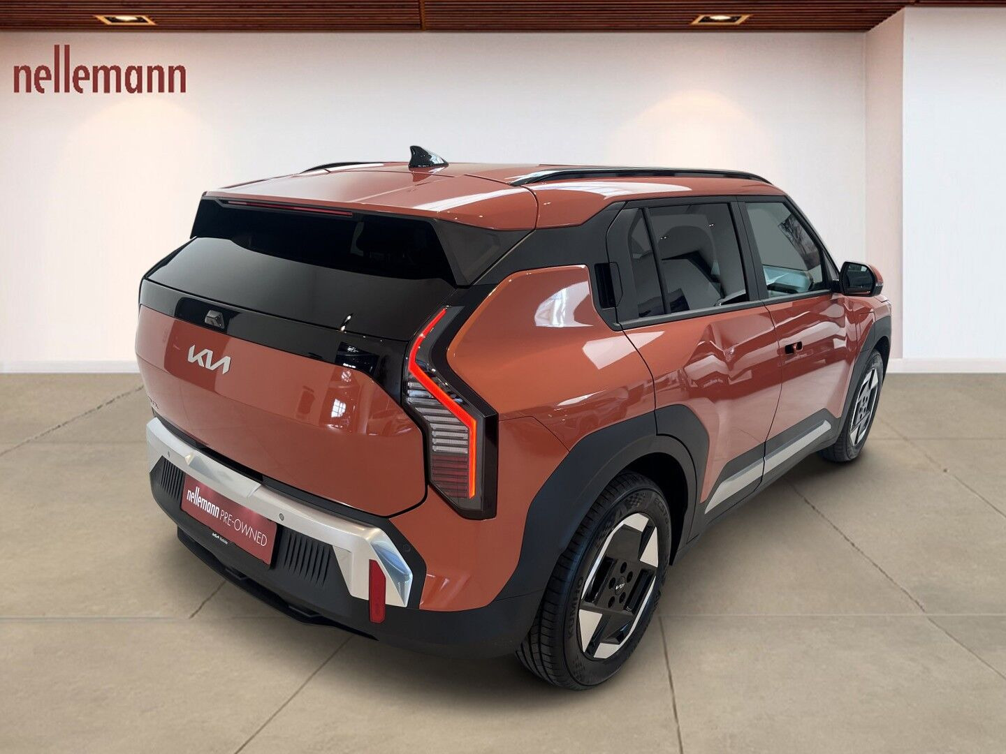 Orange Kia EV3 fra 2026