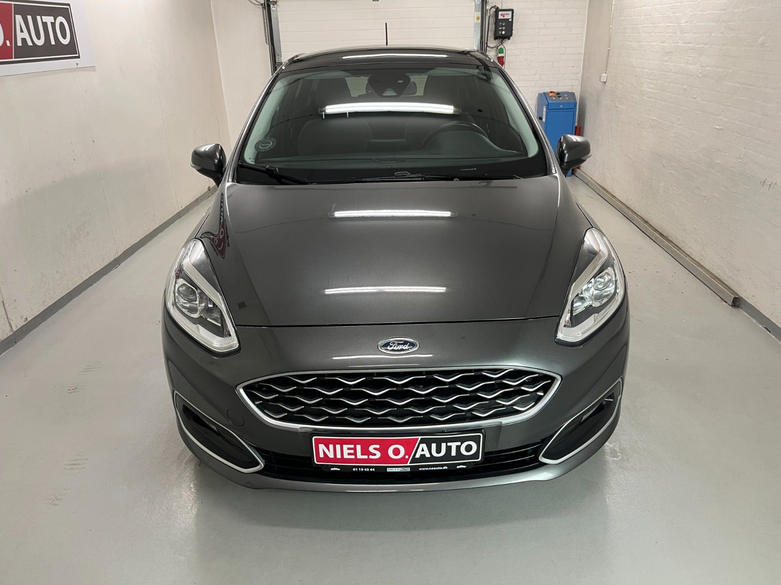 Grå Ford Fiesta fra 2018