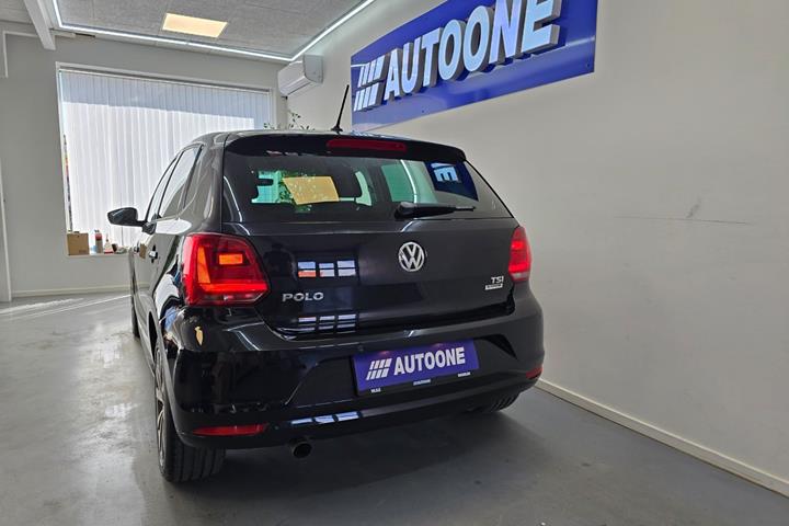 Sort VW Polo fra 2015