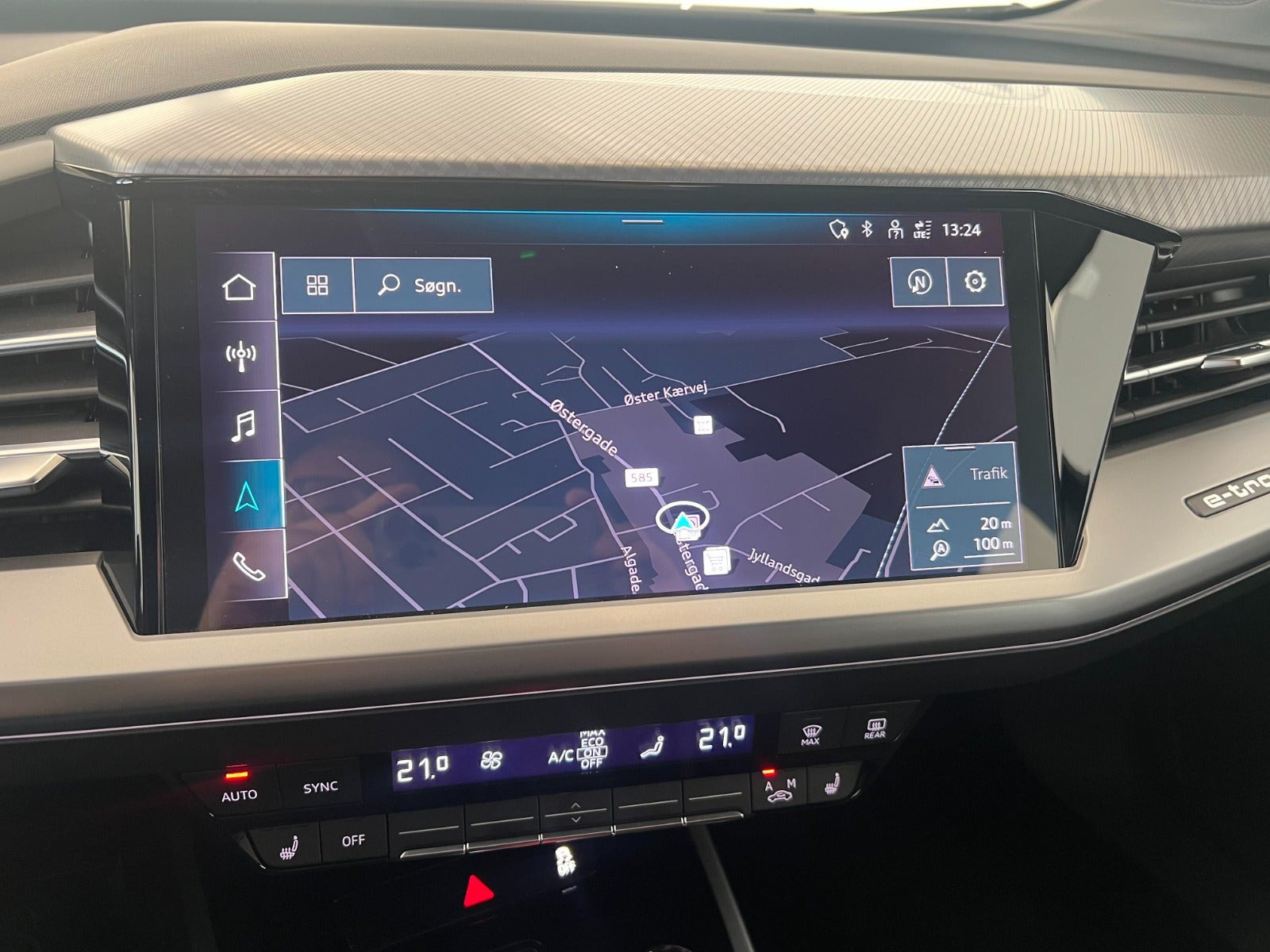 Sort Audi Q4 e-tron fra 2022