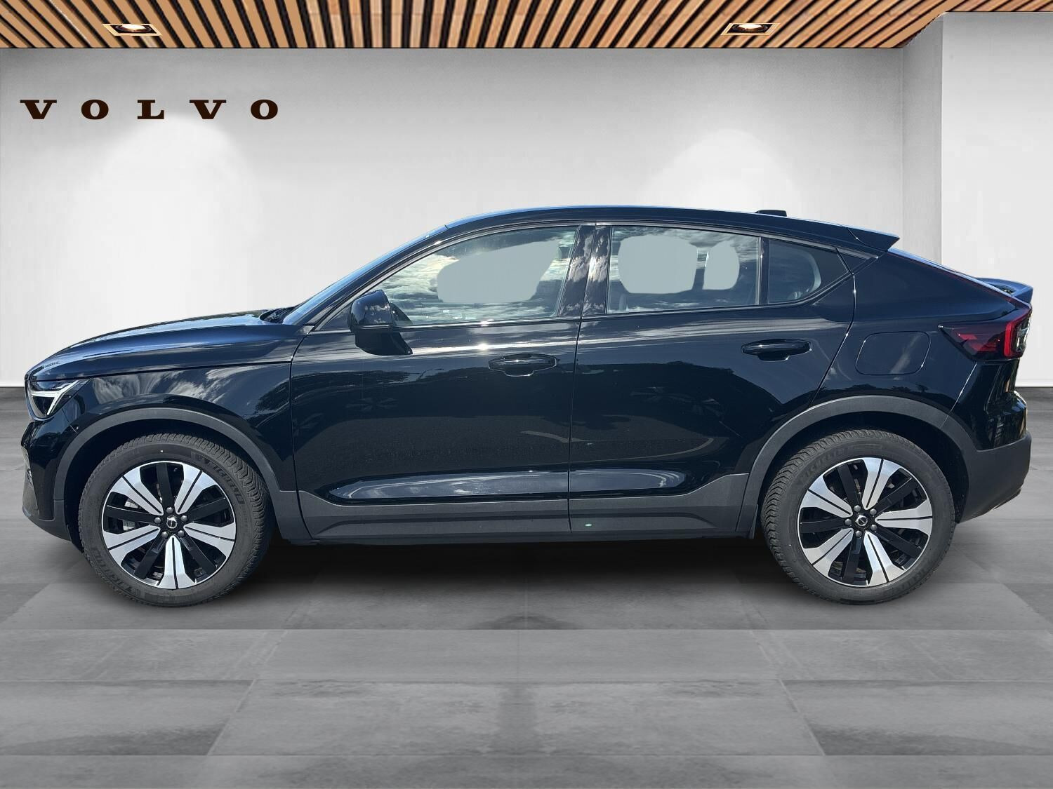 Sort Volvo C40 fra 2023