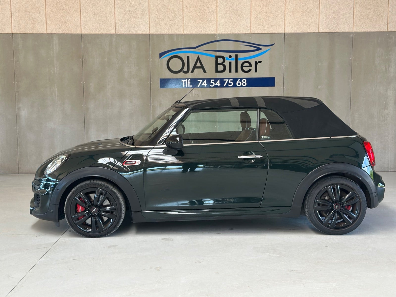 Grøn Mini Cooper S fra 2019