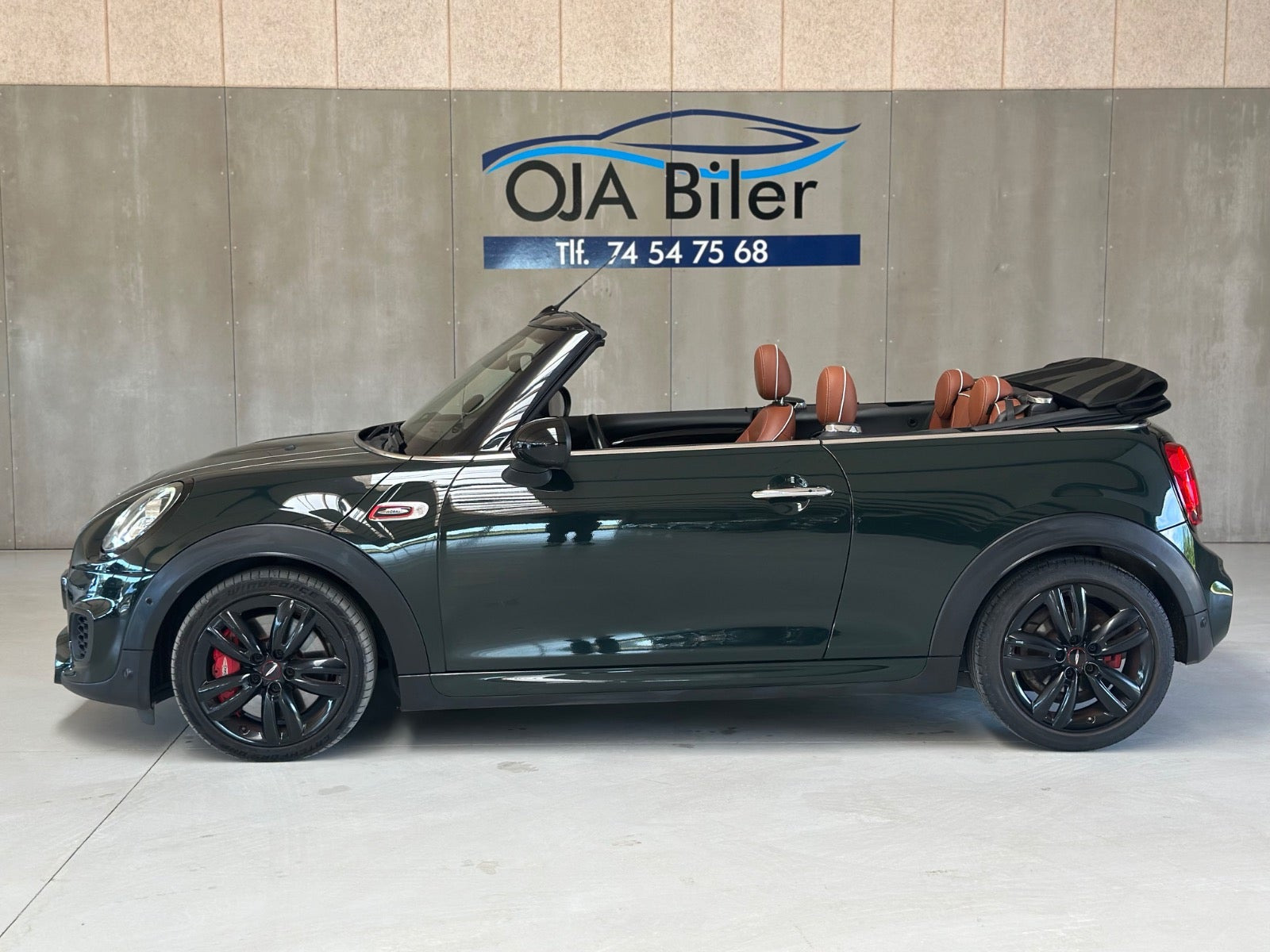 Grøn Mini Cooper S fra 2019