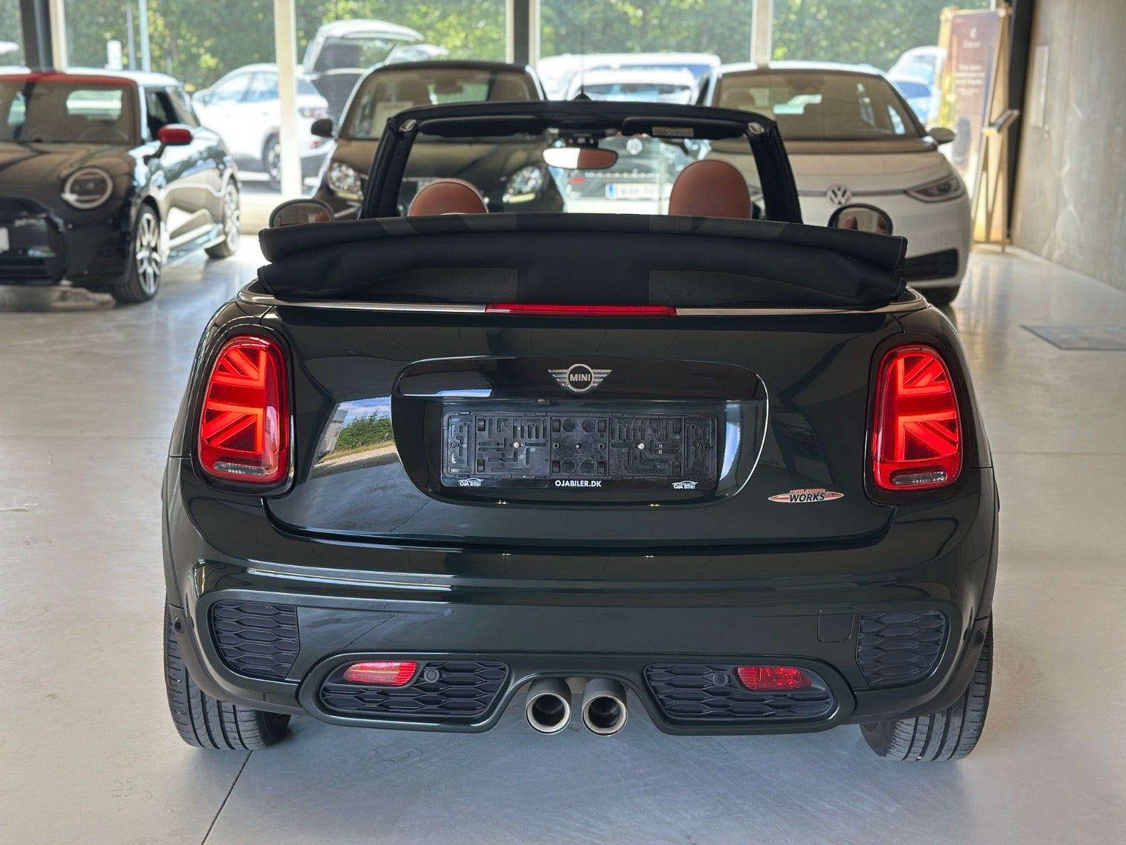 Grøn Mini Cooper S fra 2019