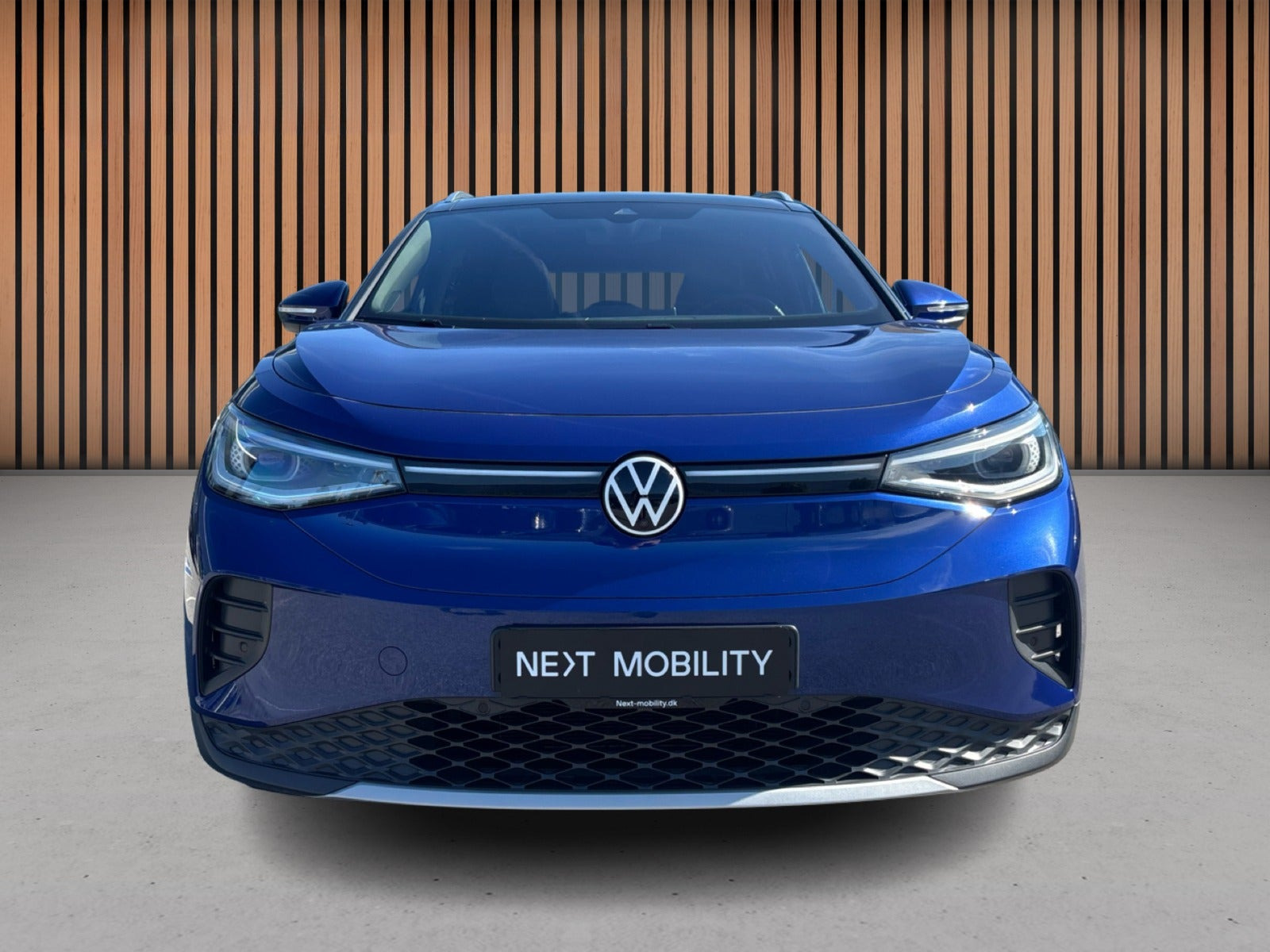 Blå VW ID.4 fra 2022