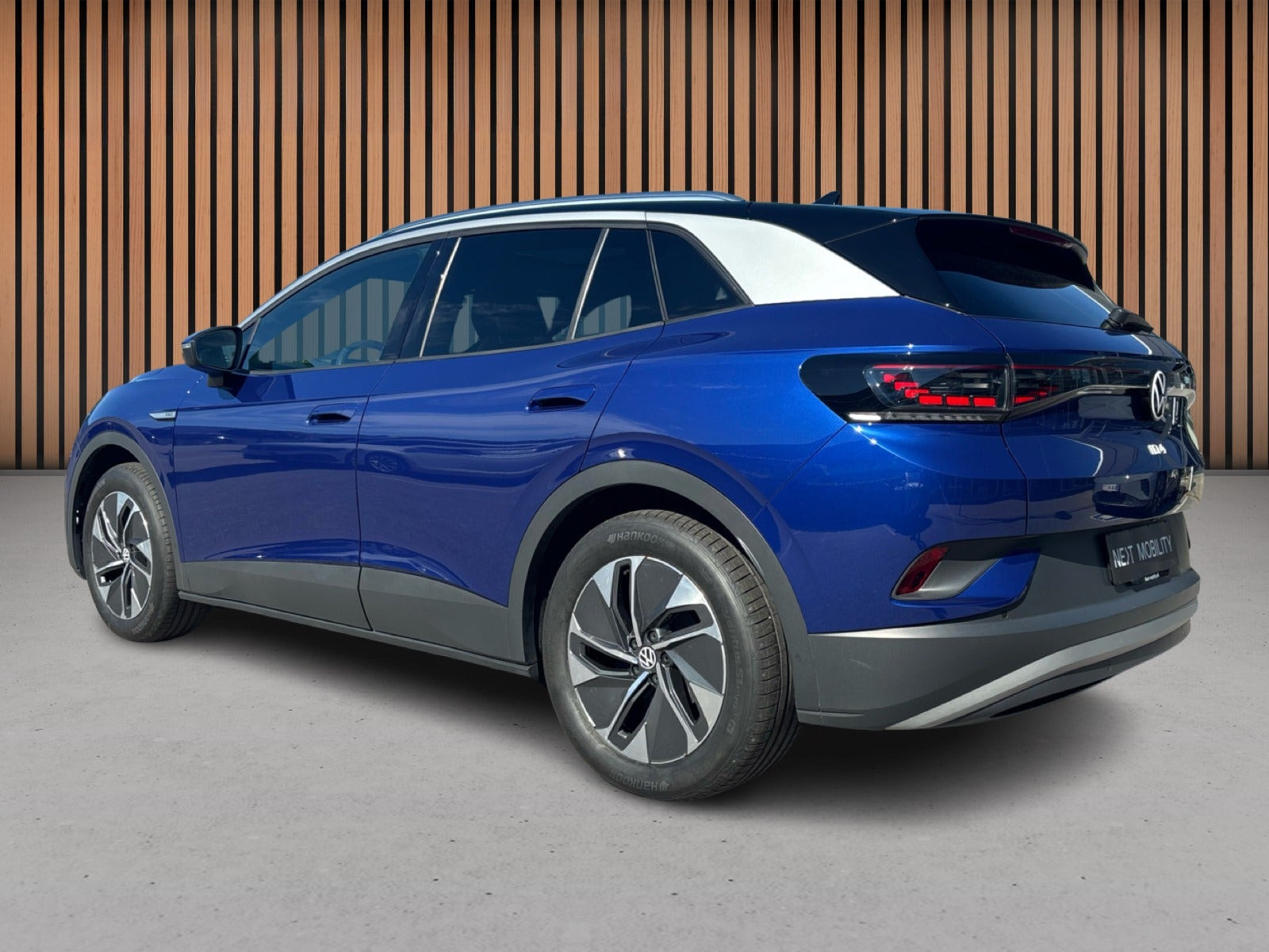 Blå VW ID.4 fra 2022