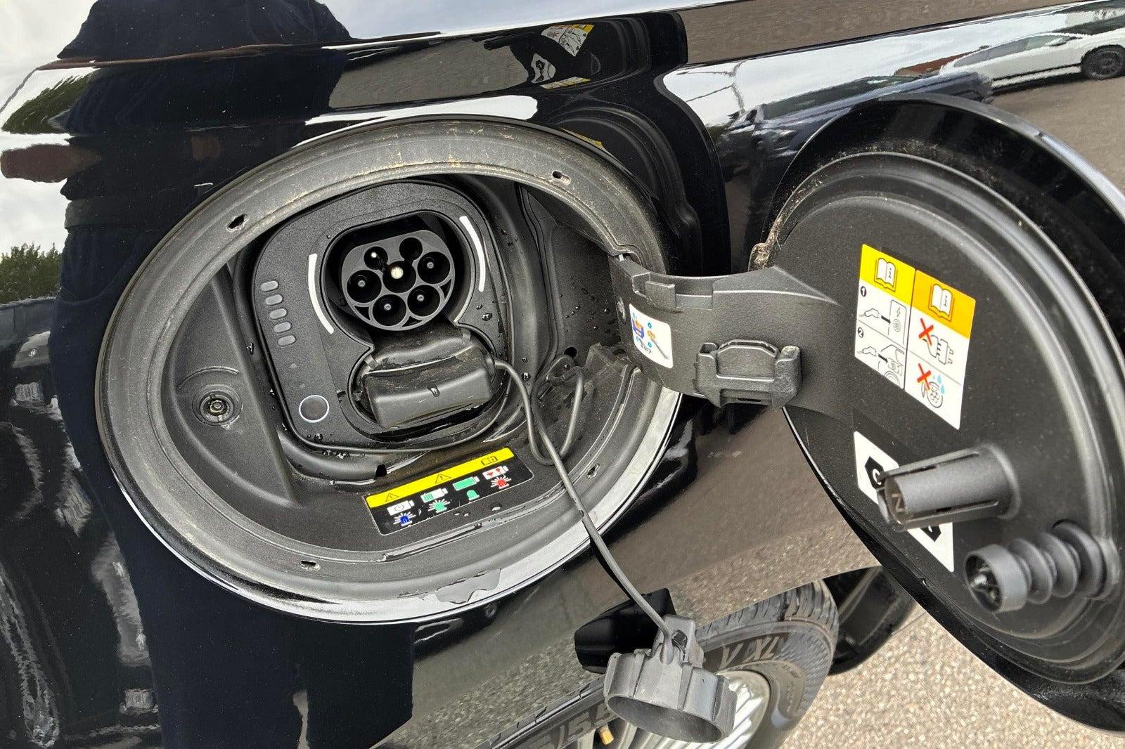 Sort Fiat 500e fra 2023