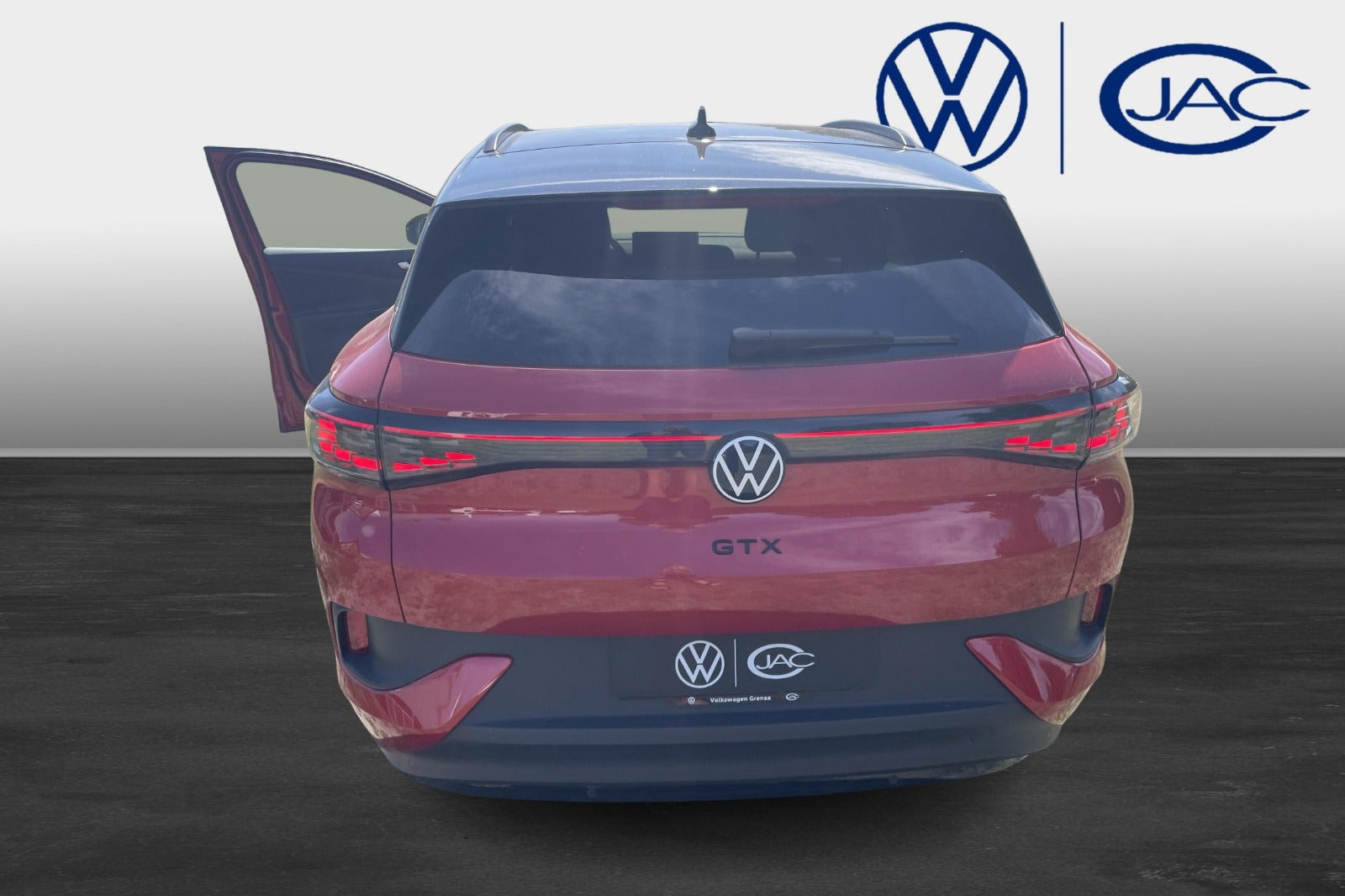 Rød VW ID.4 fra 2025