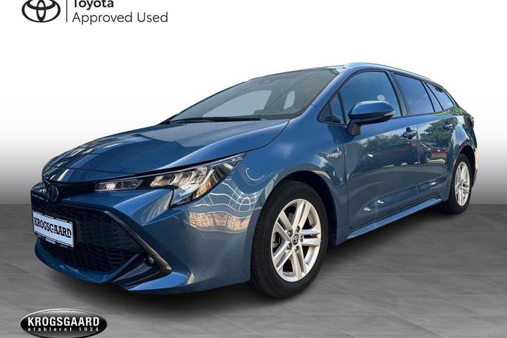 Blå Toyota Corolla fra 2021