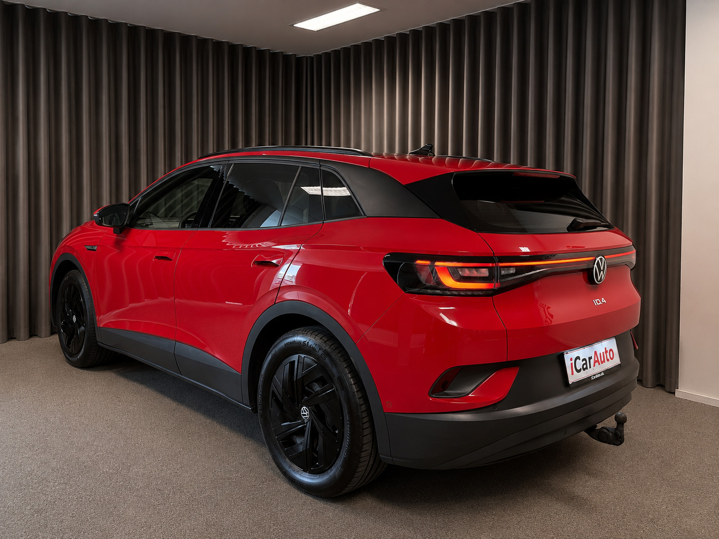 Rød VW ID.4 fra 2023