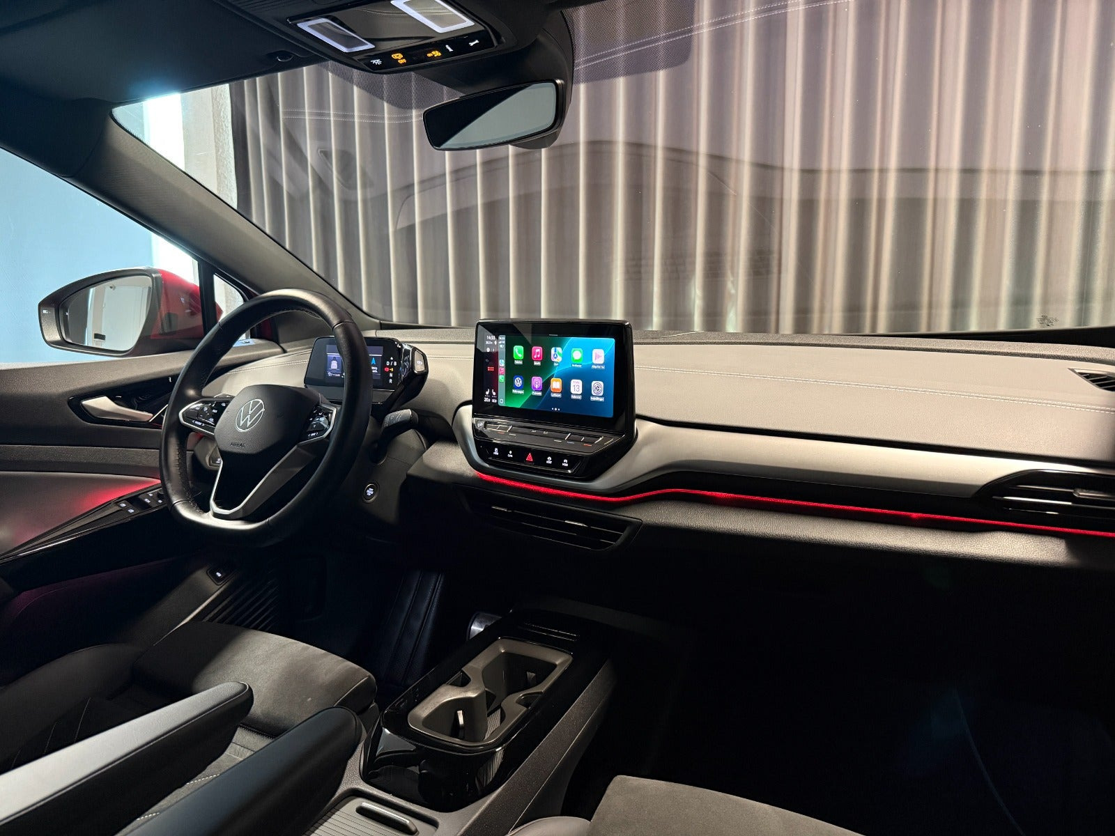 Rød VW ID.4 fra 2023
