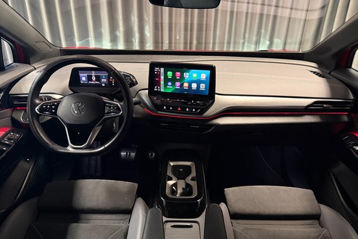 Rød VW ID.4 fra 2023
