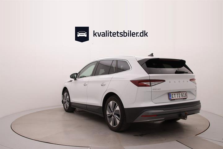 Hvid Skoda Enyaq fra 2021