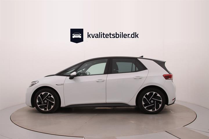 Hvid VW ID.3 fra 2021