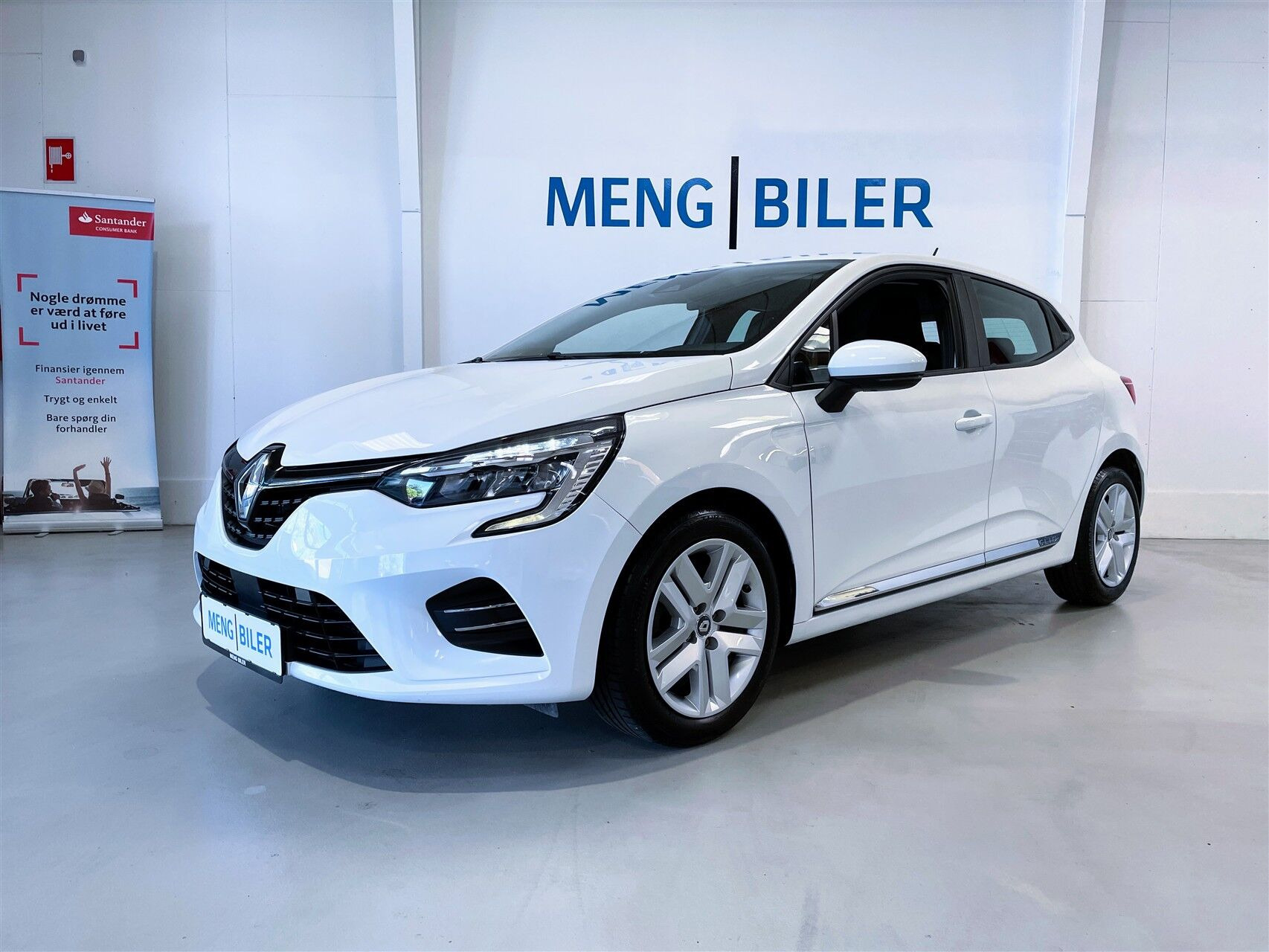 Hvid Renault Clio fra 2021