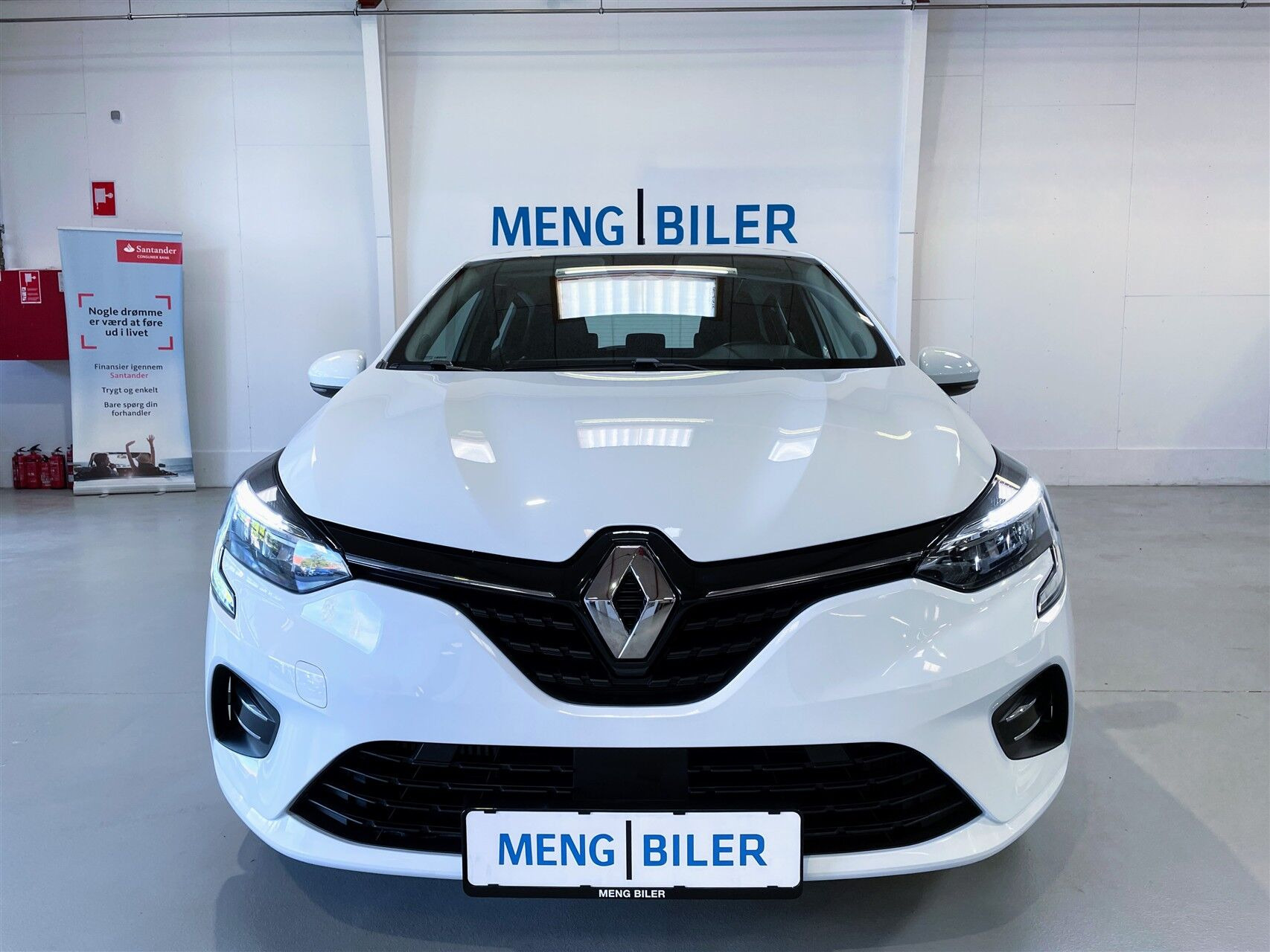 Hvid Renault Clio fra 2021