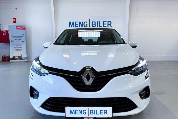 Hvid Renault Clio fra 2021