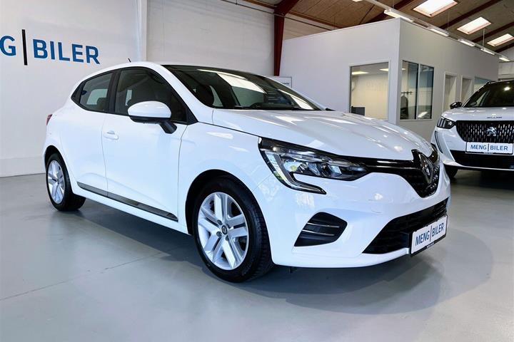 Hvid Renault Clio fra 2021
