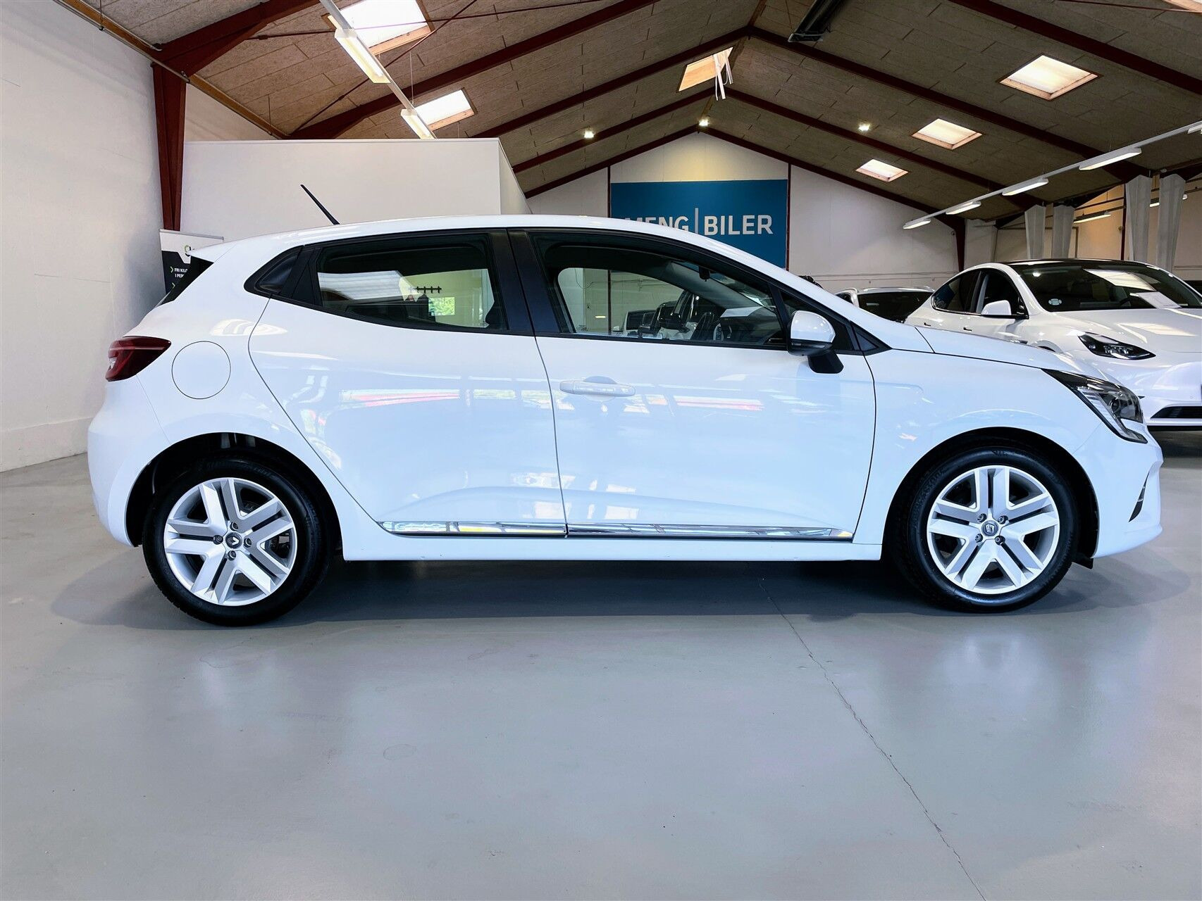 Hvid Renault Clio fra 2021