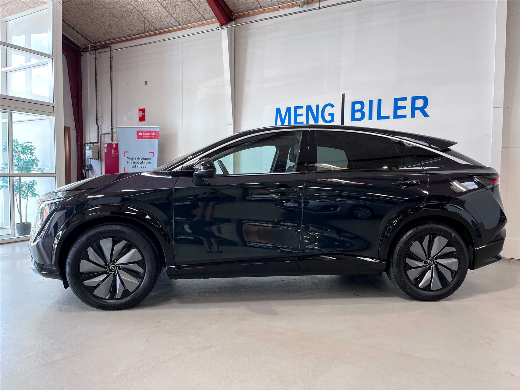 Grøn Nissan Ariya fra 2025