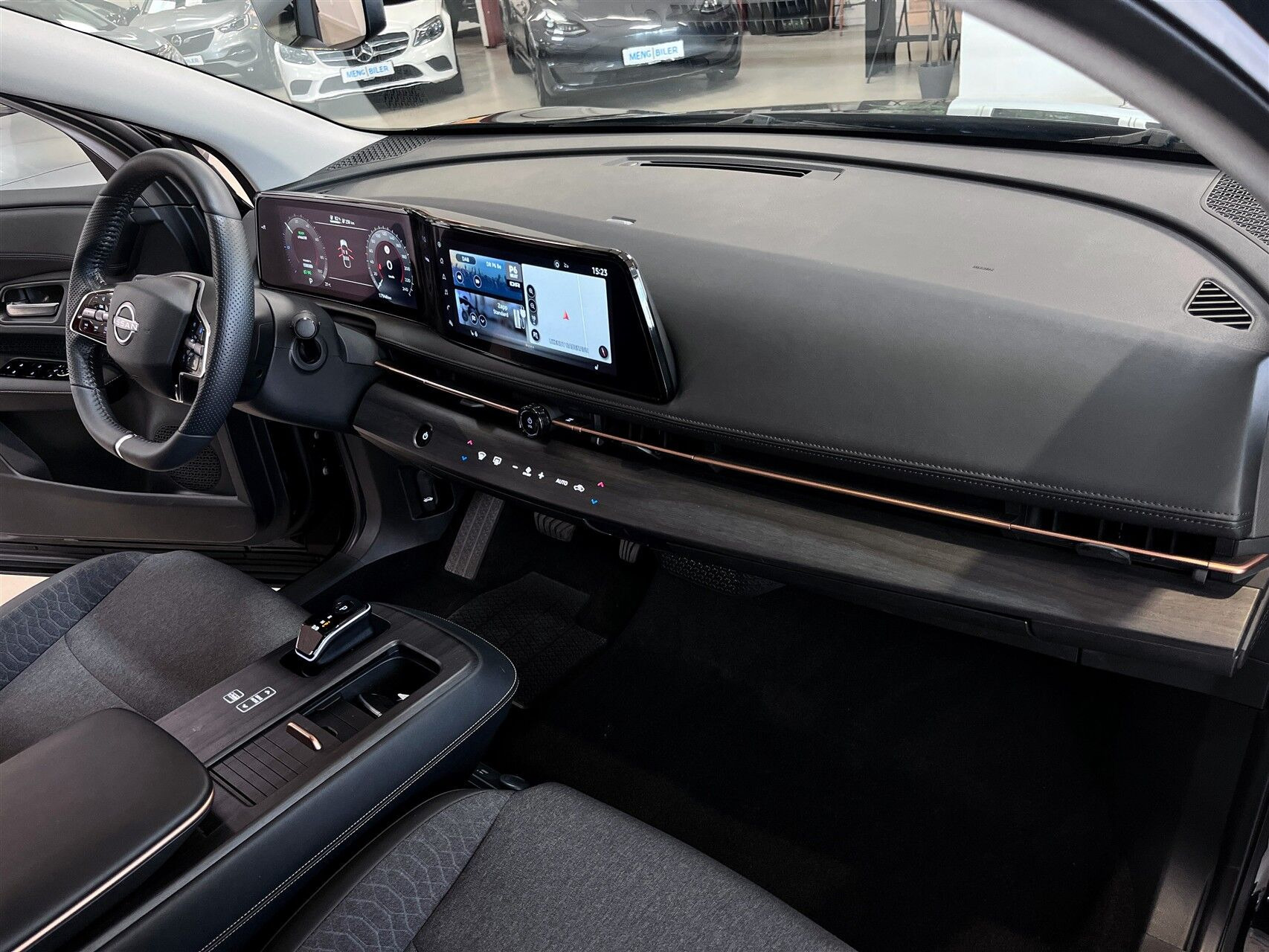 Grøn Nissan Ariya fra 2025
