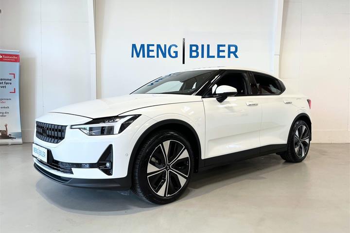 Hvid Polestar 2 fra 2023