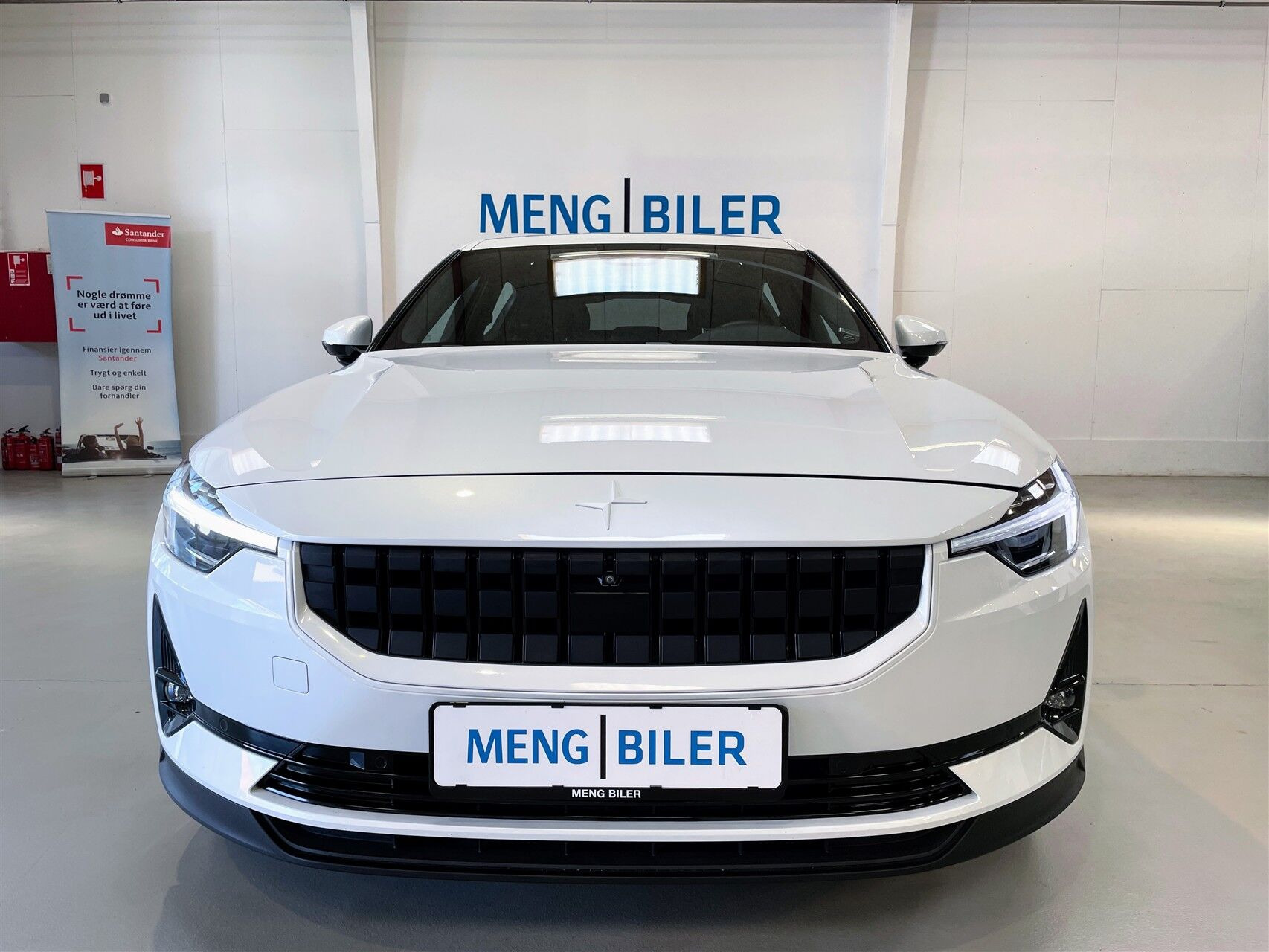 Hvid Polestar 2 fra 2023