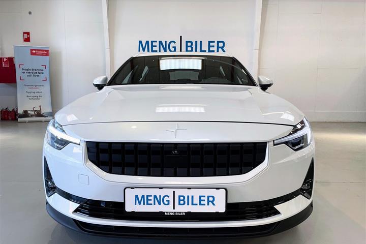Hvid Polestar 2 fra 2023