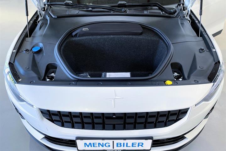 Hvid Polestar 2 fra 2023