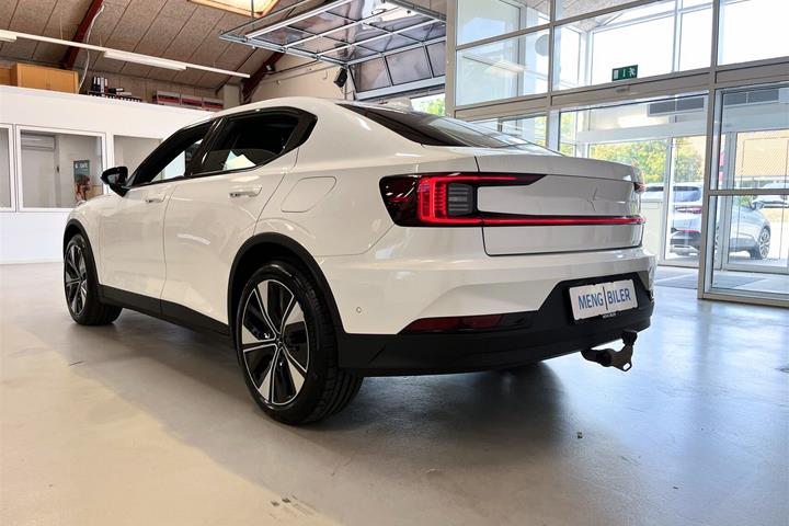 Hvid Polestar 2 fra 2023