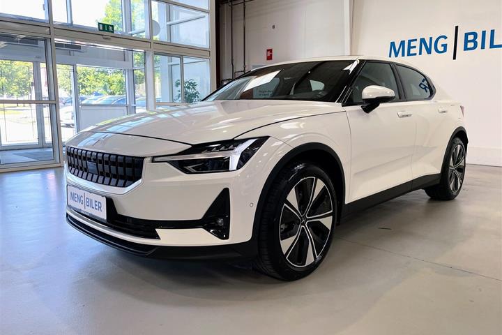 Hvid Polestar 2 fra 2023