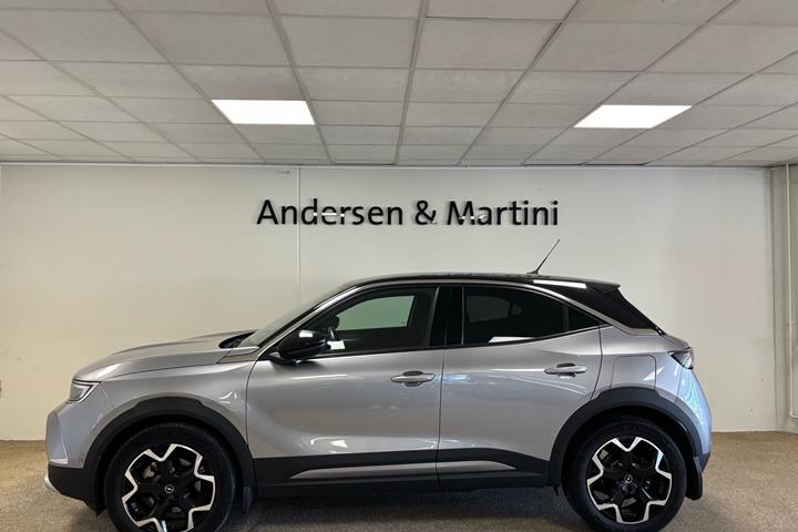 Grå Opel Mokka-e fra 2022