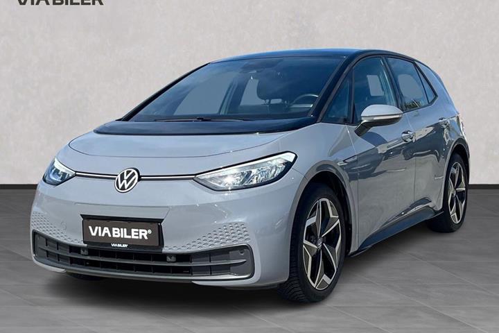 Grå VW ID.3 fra 2022