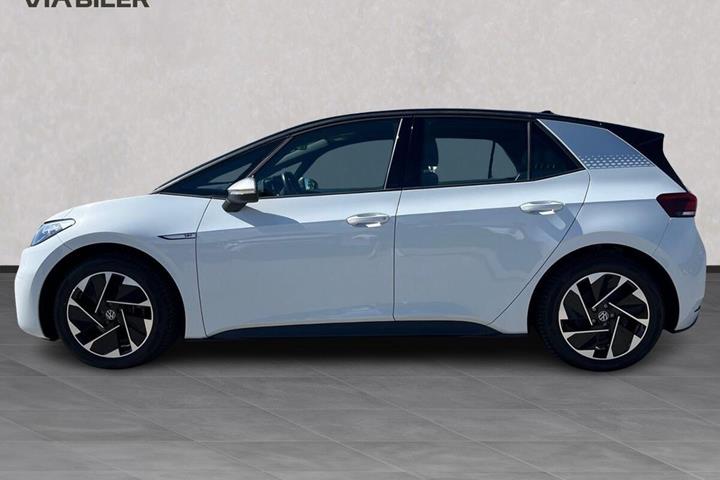 Hvid VW ID.3 fra 2021