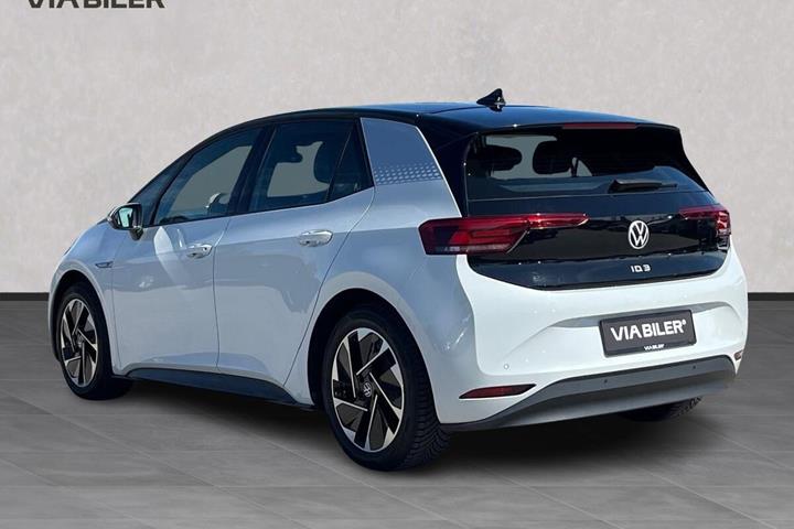 Hvid VW ID.3 fra 2021