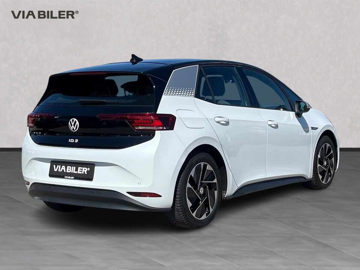Hvid VW ID.3 fra 2021