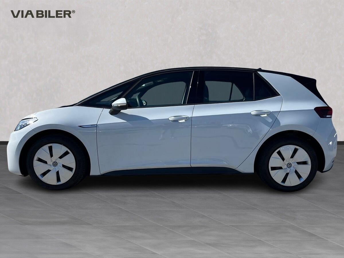 Hvid VW ID.3 fra 2023