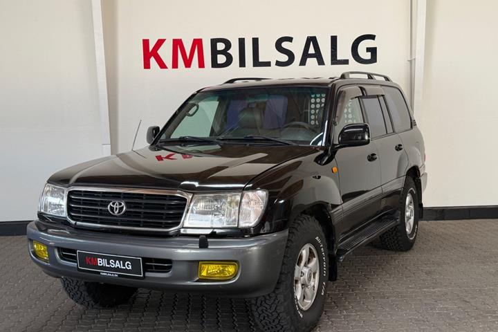 Sort Toyota Land Cruiser fra 2000