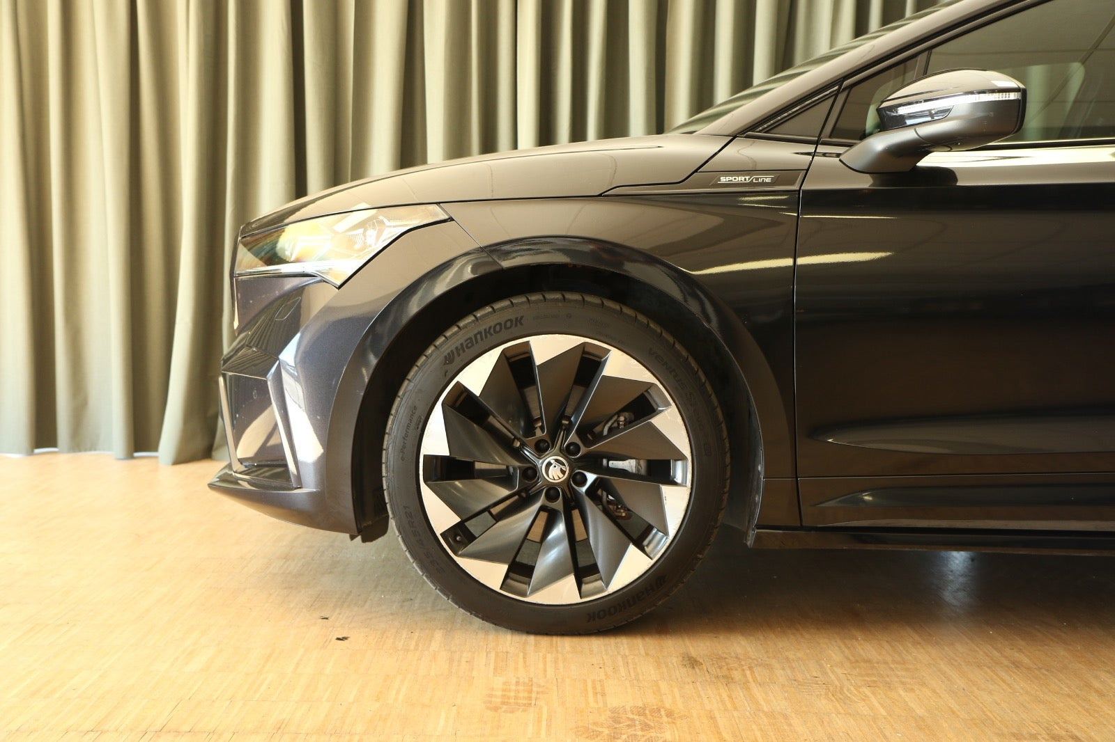 Grøn Skoda Enyaq fra 2022