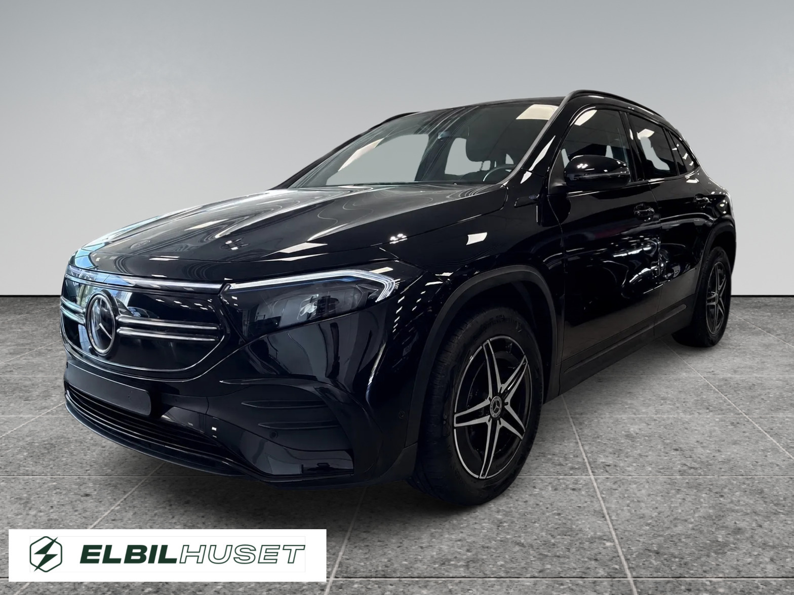 Sort Mercedes EQA250 fra 2023