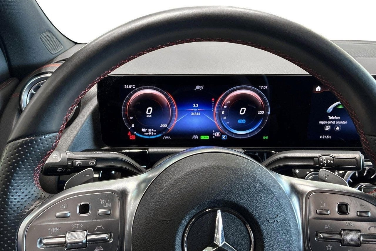 Sort Mercedes EQA250 fra 2023
